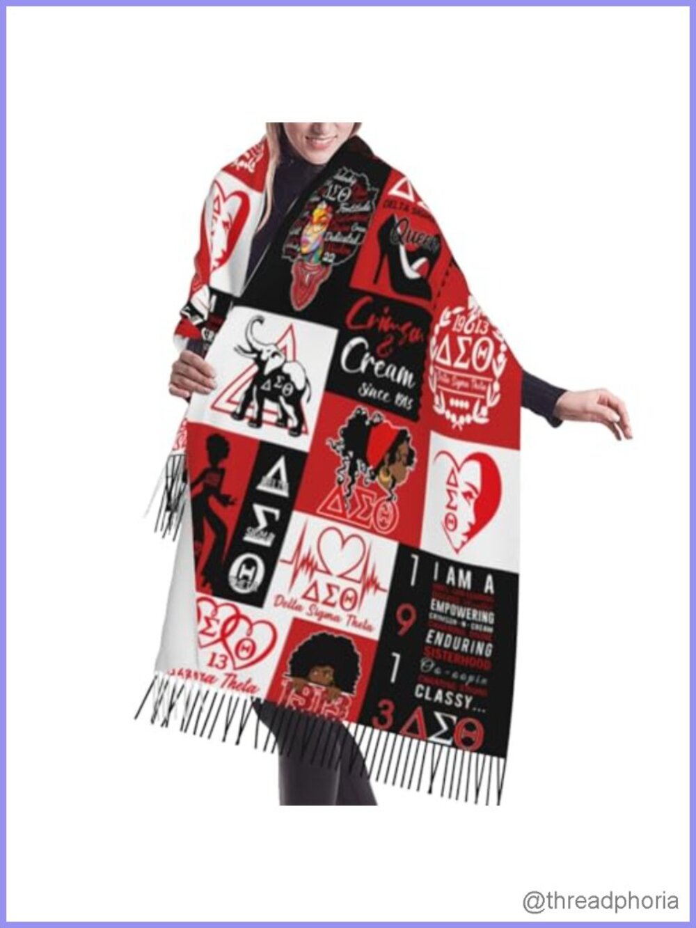 Super Soft Long Large Warm Tassel Plaid Blanket Scarf Shawl Wrap